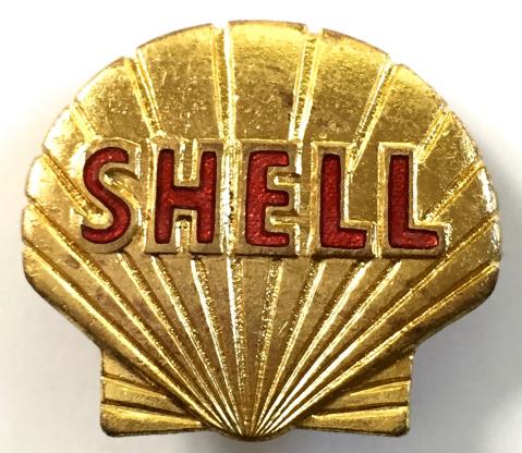 Shell Oil Company Aircraft Petrol c.1950 promotional pin badge.