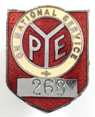 WW2 Pye Radio on national service badge