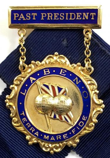 London Association of British Empire Newspapers Overseas medal.