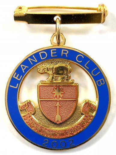 2002 Leander Rowing Club badge, Remenham.