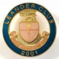 2001 Leander Rowing Club badge, Remenham.
