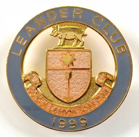 1999 Leander Rowing Club badge, Remenham.