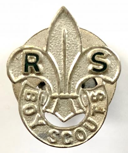 Boy Scouts Rover Scouts 2nd Pattern Lapel Badge.