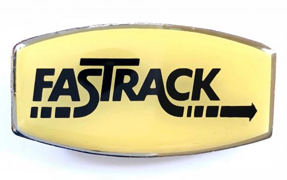 Iarnród Éireann Irish Rail Parcel Service FasTrack Badge by Caxton Kew.