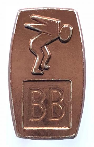 Boys Brigade Swimming Activity proficiency award badge.