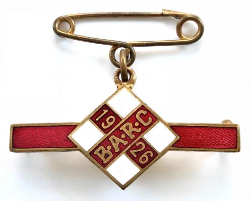 Brooklands Automobile Racing Club 1926 BARC badge