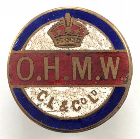 WW1 C.Lindley & Co Ltd Engineering Company on war service badge