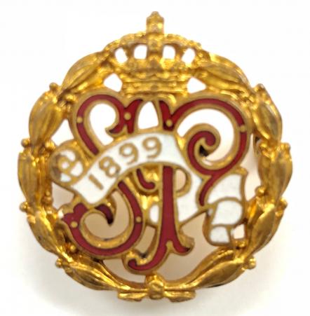 1899 Sandown Park Racecourse horse racing club badge