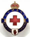 WW1 Ulster Volunteer Medical & Nursing Corps UVF badge.