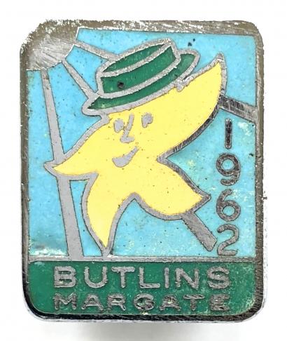 Butlins 1962 Margate holiday camp starfish badge