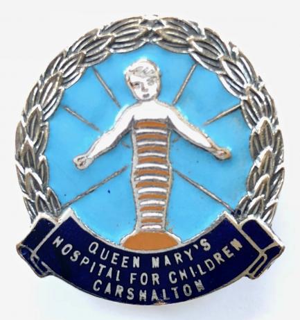 Queen Mary's Hospital For Children Carshalton nurses badge
