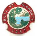 Butlins 1957 Margate holiday camp fish badge
