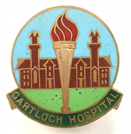 Gartloch Hospital Glasgow psychiatric nursing badge