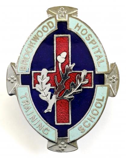 Brookwood Hospital Training School nurses badge