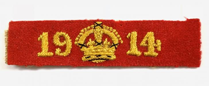 Boy Scouts 1914 war service felt cloth badge