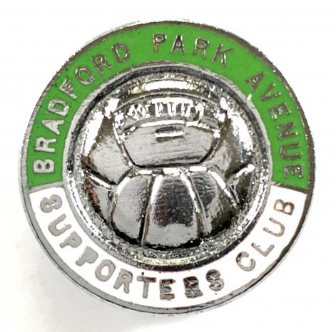 Bradford  Park Avenue football supporters club badge