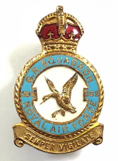 RAF No 202 General Reconnaissance Squadron Royal Air Force badge