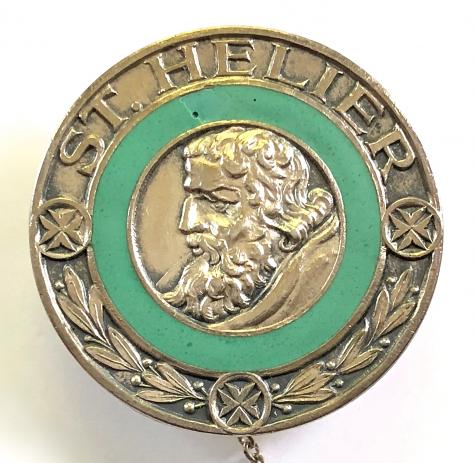 St Helier Hospital 1951 hallmarked silver nurses badge