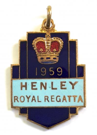 1959 Henley Royal Regatta stewards enclosure badge