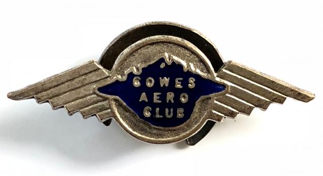 Cowes Aero Club membership badge flying Isle of Wight