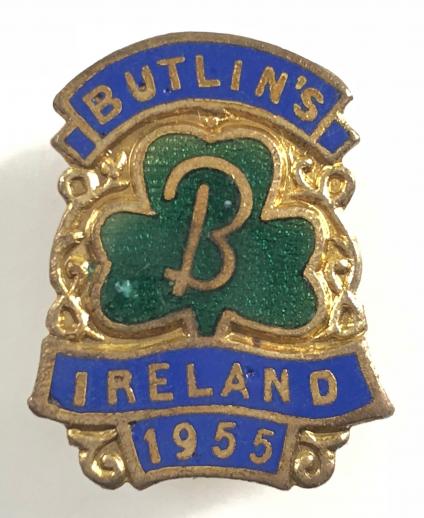 Butlins 1955 Mosney Ireland holiday camp badge