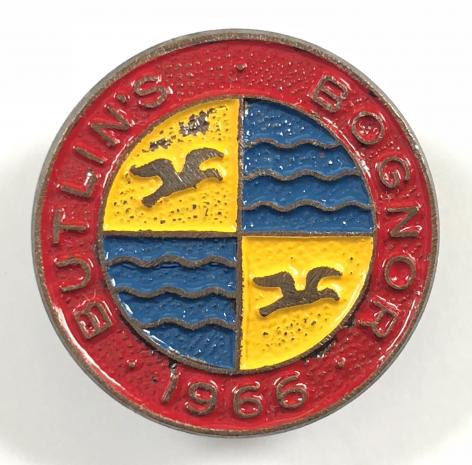 Butlins 1966 Bognor holiday camp concessssionaire badge