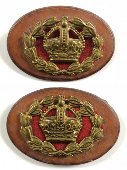WO 2nd Class Warrant Officer's matching pair of rank badges