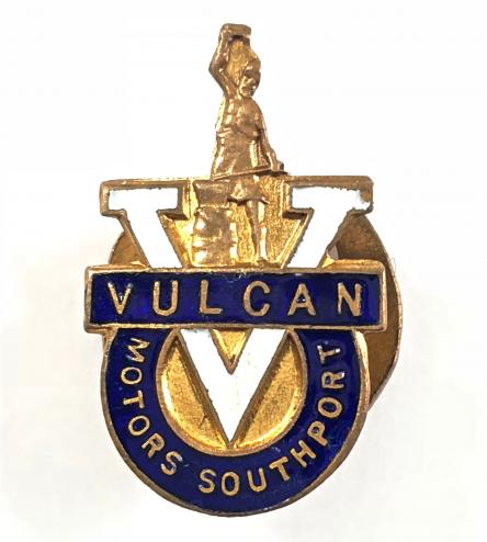 Vulcan Motor and Engineering Co Southport badge buses cars lorries
