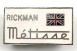 Rickman Metisse motorcycle badge circa 1970s