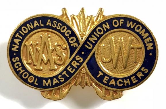 National Assoc of Schoolmasters Union of Women Teachers badge