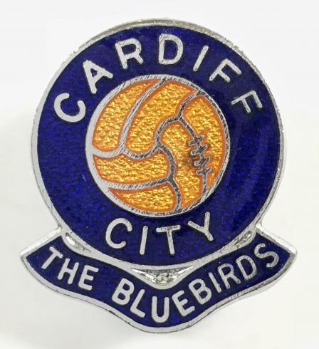 Sally Bosleys Badge Shop  Cardiff City football supporters club badge