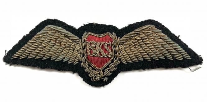 BKS Air Transport pilots wing badge