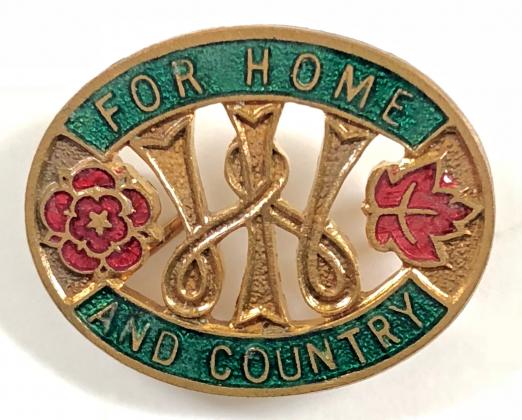 National Federation of Womens Institutes For Home and Country WI badge