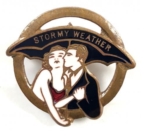 STORMY WEATHER song sheet music promotional badge