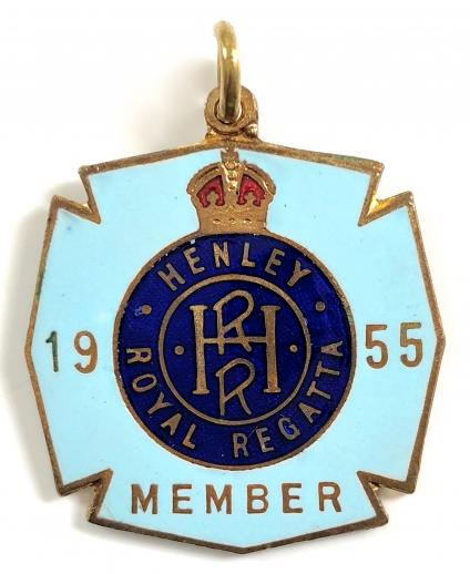 1955 Henley Royal Regatta stewards enclosure badge