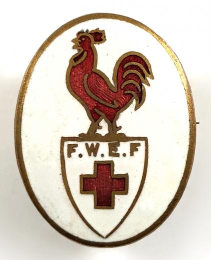 WW1 French Wounded Emergency Fund badge
