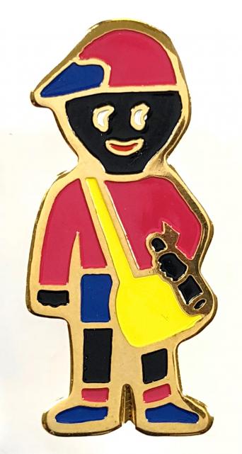 Robertsons c1996 Golly paperboy badge variant