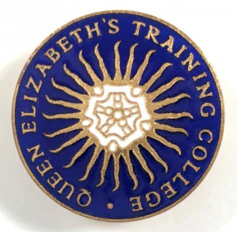 Queen Elizabeth's Training College badge