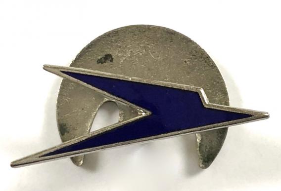 BOAC Airline blue speedbird promotional badge
