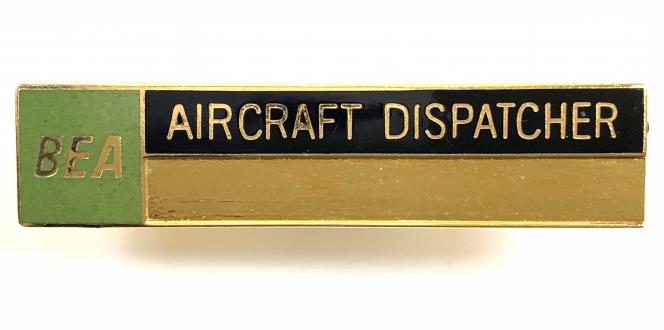 BEA Airline Aircraft Dispatcher identification badge