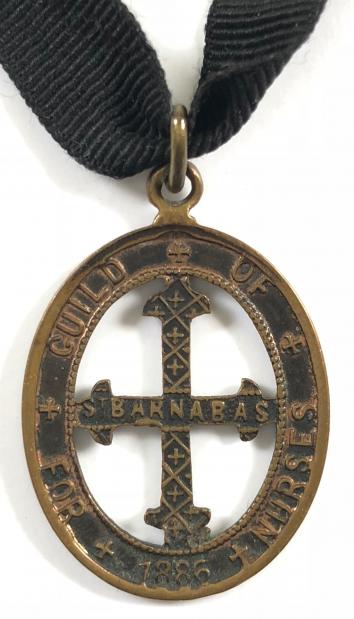 Guild of St Barnabas For Nurses bronze badge