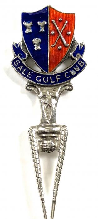 Sale Golf Club Cheshire 1913 silver hallmarked spoon