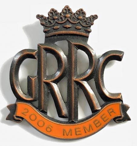 Goodwood Road Racing Club GRRC 2006 membership badge