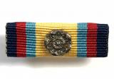 Gulf War medal pin bar with rosette