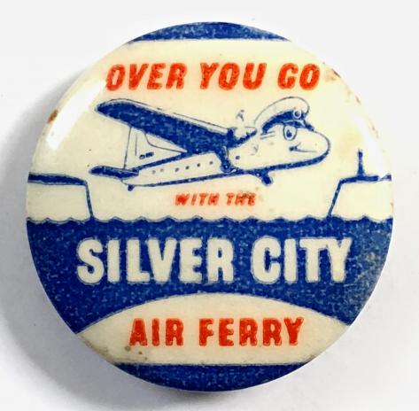 Silver City Air Ferry promotional badge