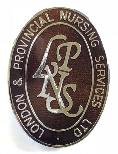 London & Provincial Nursing Service Ltd badge