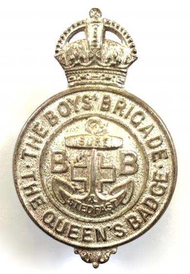Premier Award of the Boys Brigade The Queens Badge