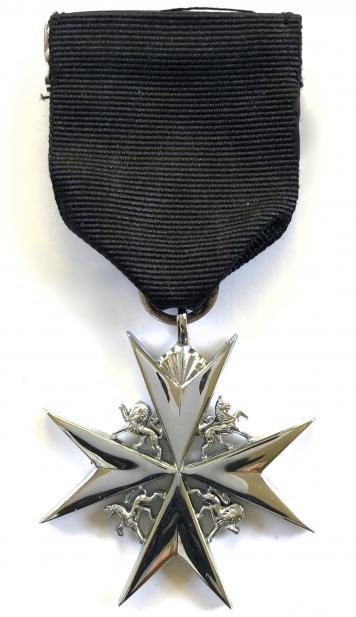 Order of St John officers serving brother breast badge