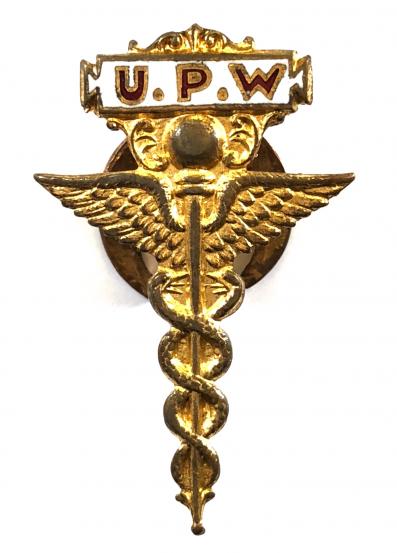 Union of Post Office Workers UPW membership badge