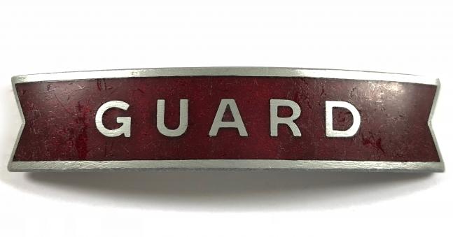 British Railways Western Region GUARD fishtail pattern cap badge